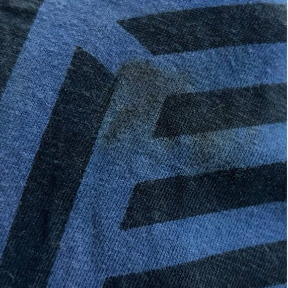 Rocawear Shirt Mens 4XL Blue/ RED tee Adult XXXXL Baggy 4XB Jay-Z y2k 2000s - Picture 7 of 7